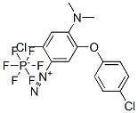 CAS#: 68391-58-2, 2-Chloro-5-(4-Chlorophenoxy)-4-(Dimethylamino)Benzenediazonium Hexafluorophosphate