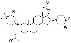 CAS 登录号：68399-58-6， 哌库溴铵