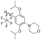CAS 登录号：68400-45-3， 2,5-二(1-甲基乙氧基)-4-(吗啉基)偶氮苯六氟磷酸盐
