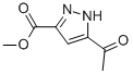 CAS 登录号：684236-66-6， 5-乙酰基-1H-吡唑-3-羧酸甲酯