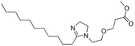 CAS 登录号：68444-01-9， 3-[2-(4,5-二氢-2-十一烷基-1H-咪唑-1-基)乙氧基]丙酸甲酯