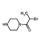 CAS 登录号：685079-61-2， 2-溴-1-(1-哌嗪基)-1-丙酮