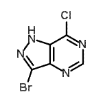 CAS 登录号：68510-70-3， 3-溴-7-氯-1H-吡唑并[4,3-d]嘧啶