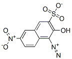 CAS 登录号：68516-79-0， 2-羟基-6-硝基-3-磺酸-1-萘重氮