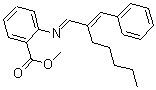 CAS 登录号：68527-78-6， 2-[[2-(苯基亚甲基)庚亚基]氨基]-苯甲酸甲酯