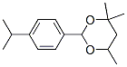 CAS#: 68555-33-9, 4,4,6-Trimethyl-2-[4-(1-Methylethyl)Phenyl]-1,3-Dioxane