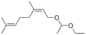 CAS#: 68555-64-6, (Z)-1-(1-Ethoxyethoxy)-3,7-Dimethylocta-2,6-Diene