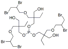 CAS 登录号：68555-84-0， 亚磷酸三[2-乙基-2-[(2,3-二溴丙氧基)甲基]-3-羟基丙基]酯
