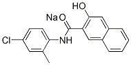 CAS 登录号:68556-04-7, N-(4-氯-2-甲基苯基)-3-羟基萘-2-甲酰胺钠盐
