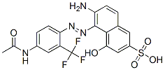 CAS#: 68594-62-7, 5-[[4-Acetamido-2-(Trifluoromethyl)Phenyl]Azo]-6-Amino-4-Hydroxynaphthalene-2-Sulphonic Acid