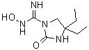 CAS#: 686255-91-4, 4,4-Diethyl-N-hydroxy-2-oxo-1-imidazolidinecarboximidamide