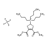 CAS 登录号：68629-95-8， [4,5-二(甲氧羰基)-1,3-二硫醇-2-基](三丁基)鏻四氟硼酸盐