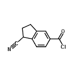CAS#: 68634-08-2, 1-Cyano-5-indanecarbonyl chloride