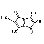 CAS#: 68654-23-9, 2,3,6,7-Tetramethyl-1H,5H-pyrazolo[1,2-a]pyrazole-1,5-dione