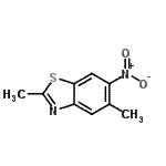 CAS#: 686747-49-9, 2,5-Dimethyl-6-nitro-1,3-benzothiazole