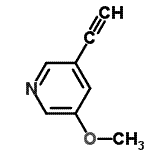 CAS#: 686768-50-3, 3-ethynyl-5-methoxy-pyridine