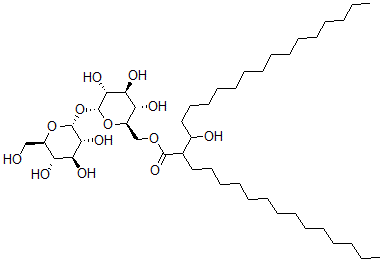 CAS#: 68681-65-2, alpha-D-glucopyranosyl-alpha-D-Glucopyranoside 6-(3-hydroxy-2-tetradecyloctadecanoate)