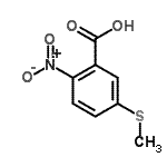 CAS#: 68701-32-6, 5-(Methylsulfanyl)-2-nitrobenzoic acid