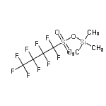CAS 登录号：68734-62-3， 三甲基硅烷基1,1,2,2,3,3,4,4,4-九氟-1-丁烷磺酸酯