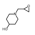 CAS 登录号：687616-60-0， 1-(2-环氧乙烷基甲基)-4-哌啶醇