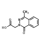 CAS 登录号：68775-82-6， (4-甲基-1-氧代-2(1H)-酞嗪基)乙酸