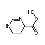 CAS 登录号：687989-68-0， 甲基1,4,5,6-四氢-4-嘧啶羧酸酯