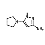 CAS#: 687999-84-4, 5-(1-Pyrrolidinyl)-1H-pyrazol-3-amine