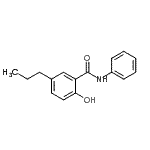 CAS#: 688009-89-4, 2-Hydroxy-N-phenyl-5-propylbenzamide