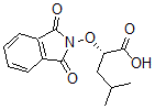 CAS 登录号：688031-84-7， (2S)-2-[(1,3-二氢-1,3-二氧代-2H-异吲哚-2-基)氧基]-4-甲基-戊酸