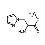 CAS#: 688303-91-5, Methyl 3-(1H-pyrazol-1-yl)alaninate