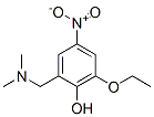 CAS 登录号：68833-97-6， 2-[(二甲基氨基)甲基]-6-乙氧基-4-硝基苯酚