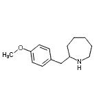 CAS#: 68841-06-5, 2-(4-Methoxybenzyl)azepane