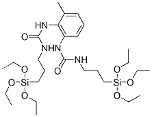 CAS 登录号：68845-12-5， N,N''-(甲基亚苯基)二[N'-[3-(三乙氧基硅烷基)丙基]脲]
