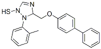 CAS#: 68869-44-3, 5-(4-Biphenylyloxymethyl)-1-(o-Tolyl)-S-Triazole-2-Thiol