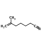 CAS#: 6887-97-4, 6-Methyl-6-Heptenenitrile