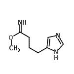 CAS 登录号：688728-96-3， 甲基4-(1H-咪唑-4-基)丁烷亚氨酸酯