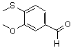 CAS 登录号：68885-46-1， 3-甲氧基-4-甲硫基-苯甲醛