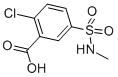 CAS#: 68901-09-7, 2-Chloro-5-(Methylsulphamoyl)Benzoic Acid