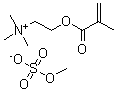 CAS 登录号：6891-44-7， [2-(甲基丙烯酰氧基)乙基]三甲基铵硫酸甲酯盐
