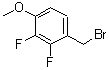 CAS 登录号：689254-23-7， 1-(溴甲基)-2,3-二氟-4-甲氧基苯