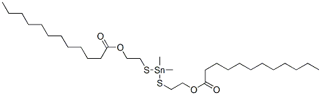 CAS 登录号:68928-42-7, (二甲基锡烷亚基)二(硫代亚乙基)二月桂酸酯