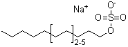 CAS 登录号：68955-19-1， 硫酸单-C12-18-烷基酯钠盐