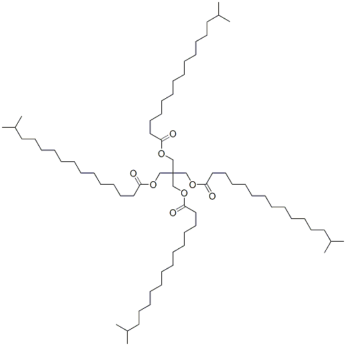 CAS#: 68957-81-3, 2,2-Bis[[(1-Oxoisohexadecyl)Oxy]Methyl]-1,3-Propanediyl Diisohexadecanoate