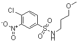CAS#: 68959-43-3, 4-Chloro-N-(3-Methoxypropyl)-3-Nitro-Benzenesulfonamide