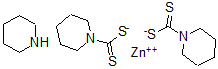 CAS#: 68975-85-9, (Piperidine)Bis(Piperidine-1-Carbodithioato-S,S')Zinc
