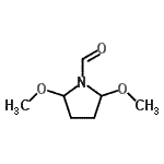 CAS#: 69001-32-7, 2,5-Dimethoxy-1-pyrrolidinecarbaldehyde