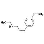 CAS 登录号：690211-93-9， N-乙基-3-(4-甲氧基苯基)-1-丙胺