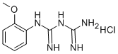 CAS 登录号：69025-51-0， N-(2-甲氧基苯基)亚胺基二甲亚氨酰胺盐酸盐
