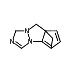CAS#: 69042-99-5, 3,5,7-Triazatetracyclo[7.2.1.0<sup>1,8</sup>.0<sup>3,7</sup>]dodeca-5,8,10-triene