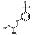 CAS#: 690632-15-6, N'-Hydroxy-2-[3-(trifluoromethyl)phenoxy]ethanimidamide
